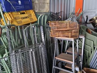 Approx 40 Bentwood Cafe Chairs